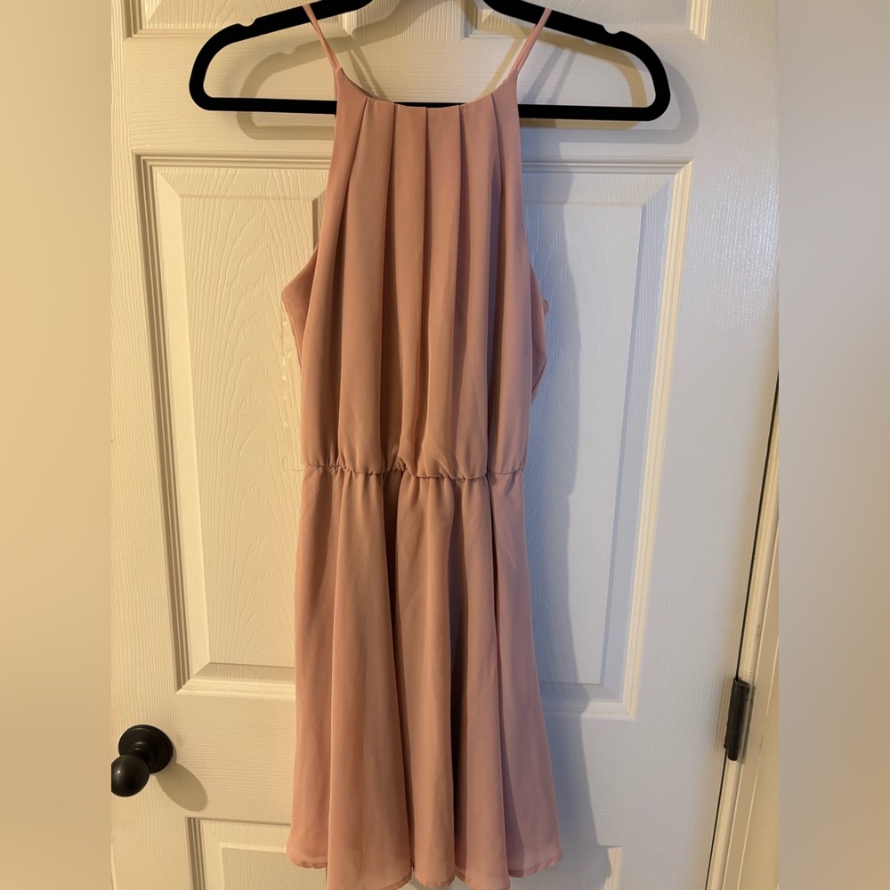 Miami Soft Pink Dress Small